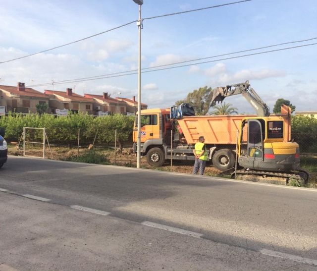 Ahora Murcia denuncia presuntas obras ilegales de naves industriales en la huerta - 1, Foto 1