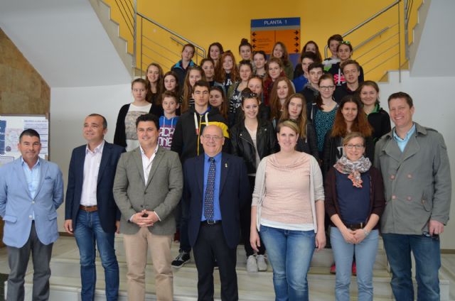El alcalde recibe grupo 28 estudiantes alemanes de intercambio en el municipio con colegio Sagrado Corazón - 2, Foto 2