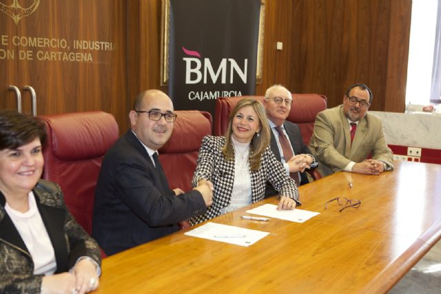 BMN-CajaMurcia y la Cámara de Comercio de Cartagena estrechan su colaboración para el fomento de actividades formativas - 1, Foto 1
