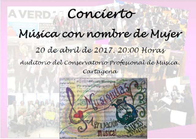 El grupo de mujeres las Musiquitas repetira su concierto en el Conservatorio Profesional de Musica de Cartagena - 1, Foto 1