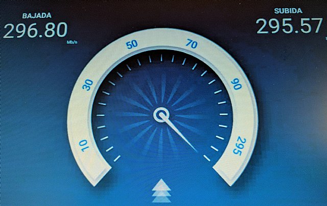 Sustituyen la conexión ADSL principal del Ayuntamiento por fibra óptica de 300 Megas simétricas, Foto 1