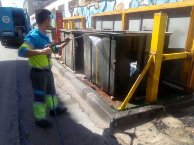 Finalizan las actuaciones de limpieza extraordinarias en El Palmar, Puente Tocinos, La Murta, Lobosillo, La Alberca y Sangonera la Seca - 2, Foto 2