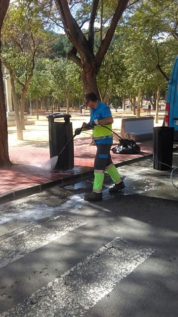 Finalizan las actuaciones de limpieza extraordinarias en El Palmar, Puente Tocinos, La Murta, Lobosillo, La Alberca y Sangonera la Seca - 3, Foto 3