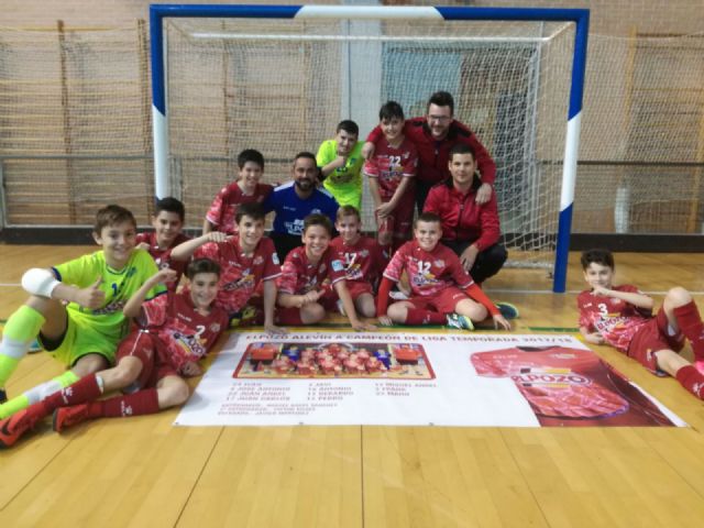 Los equipos Prebejamín, Alevín A, Infantil A y Juvenil ElPozo FS, Campeones de Liga en su categoría - 4, Foto 4