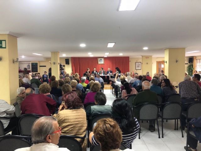 Simancas exige pensiones dignas para hoy y garantizar las de mañana en una Asamblea Abierta en Murcia - 1, Foto 1