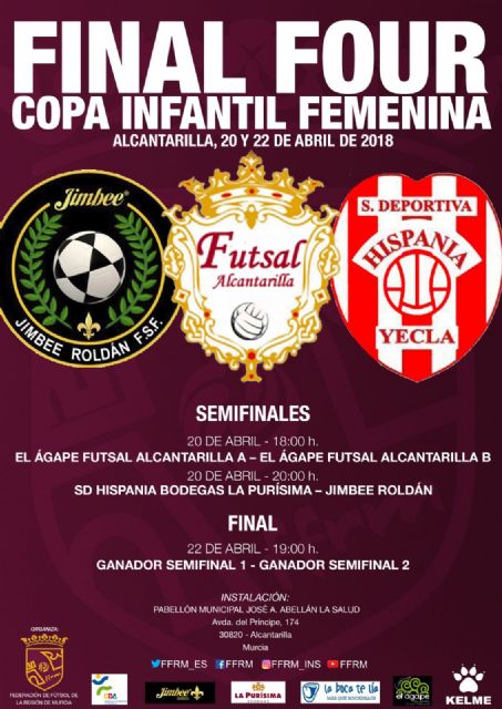 Presentada la Final Four  Copa Infantil de Fútbol Sala Femenino, que se disputará este próximo fin de semana en Alcantarilla - 2, Foto 2