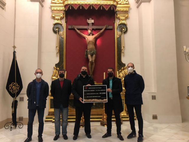 La Cofradía del Cristo de la Agonía colabora económicamente con CÁRITAS CIEZA - 2, Foto 2