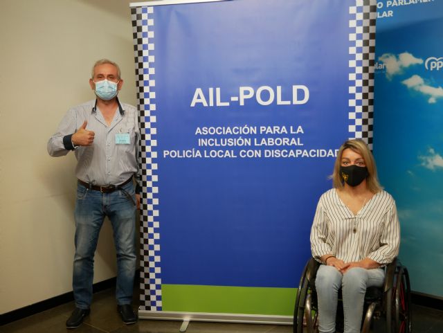 El GPP aborda con AIL-POLD un cambio de normativa que permita la integración laboral de policías locales con discapacidad - 1, Foto 1