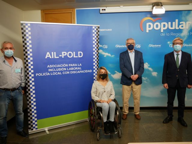 El GPP aborda con AIL-POLD un cambio de normativa que permita la integración laboral de policías locales con discapacidad - 2, Foto 2
