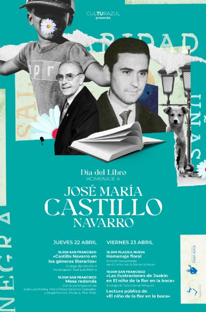 La Hermandad de Labradores Paso Azul homenajea al ilustre José María Castillo Navarro coincidiendo con la celebración del Día del Libro 2021 - 1, Foto 1