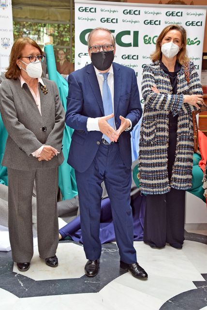 Acto solidario de entrega de telas por el Ateneo de Sevilla - 4, Foto 4