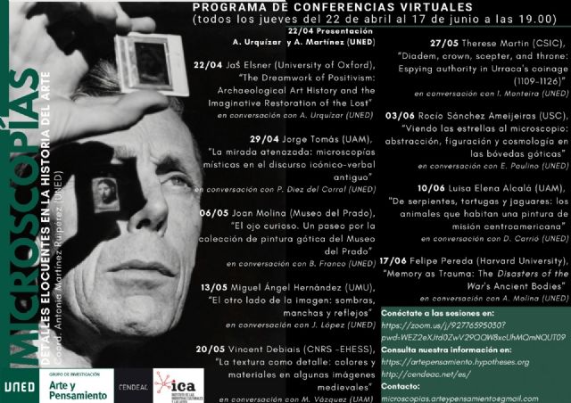 Cendeac y el grupo Arte y Pensamiento del departamento de Historia del Arte de la Uned realizan el seminario 'Microscopías' - 1, Foto 1