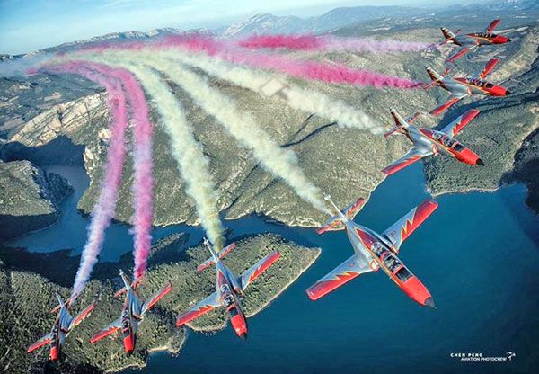 El Ejercito del Aire ha desvelado este lunes los ejercicios que llevará a cabo la Patrulla Águila en Sevilla - 2, Foto 2