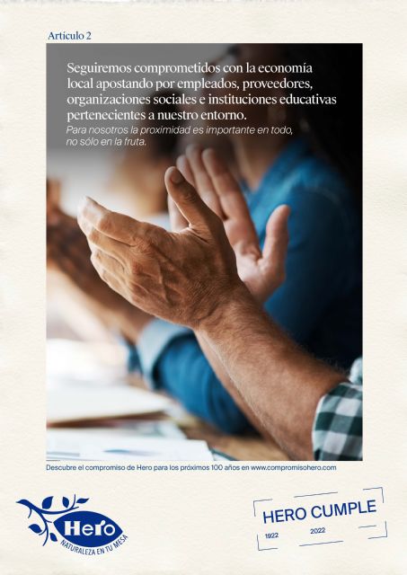 Hero España cumple 100 años de historia y adquiere 14 compromisos para seguir al lado de sus consumidores otros cien años más - 2, Foto 2