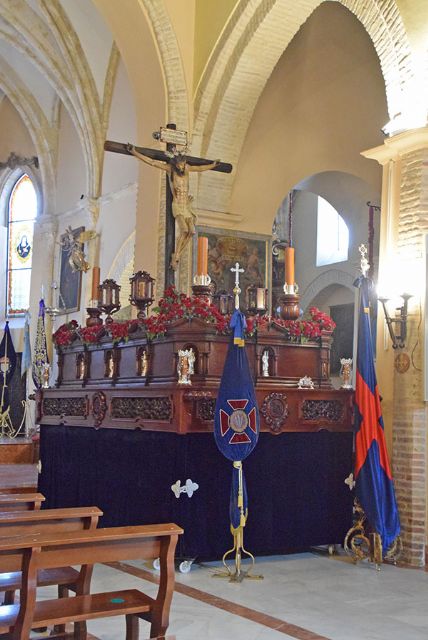 La Procesión del Cristo del Buen Fin programada para el martes santo Ilipense no pudo realizarse debido a la lluvia - 1, Foto 1