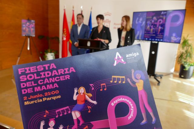 El Auditorio Murcia Parque acogerá el próximo 2 de junio la XV Fiesta Solidaria del Cáncer de Mama AMIGA - 2, Foto 2