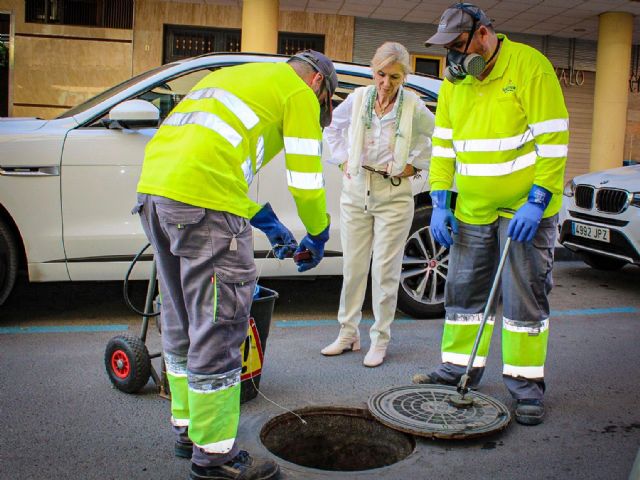 El Ayuntamiento realiza una actuación extraordinaria contra roedores en las inmediaciones del Residencial Miguel Ángel - 2, Foto 2