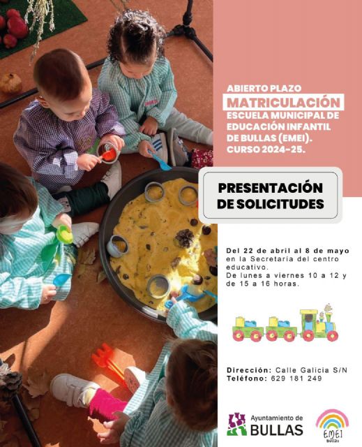 Matriculación en la Escuela Municipal Infantil - 1, Foto 1