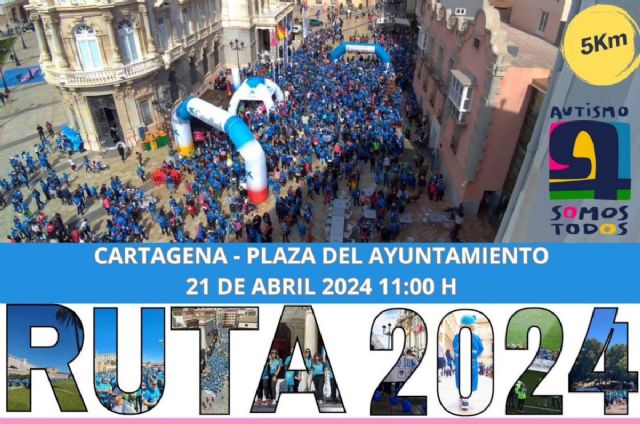 Cortes de tráfico este domingo con motivo de la ruta solidaria Autismo Somos Todos - 1, Foto 1
