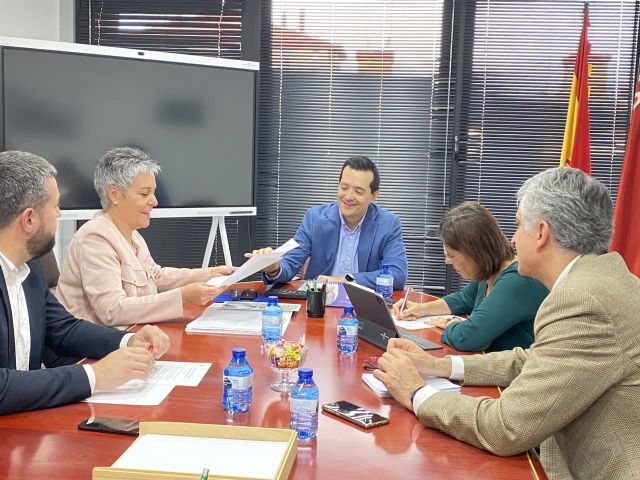 Reunión de trabajo entre el Ayuntamiento de Calasparra y la Consejería de Fomento de la CARM - 1, Foto 1