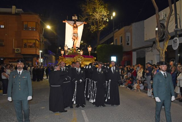 Solemne recogimiento en Las Torres de Cotillas con la procesión del Santo Entierro de Cristo - 4, Foto 4