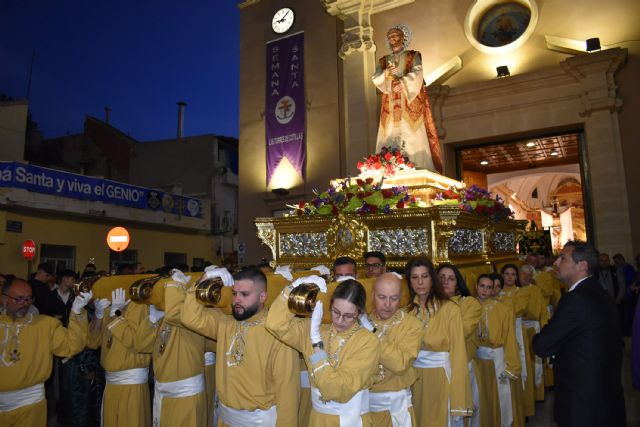Solemne recogimiento en Las Torres de Cotillas con la procesión del Santo Entierro de Cristo - 5, Foto 5