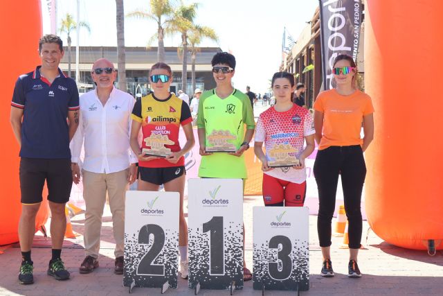 Bartomeu Crespi y Rania Eroussafi se imponen en el XVI Triatlón Marina de Las Salinas - 2, Foto 2