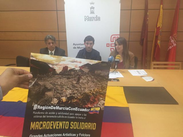 El Ayuntamiento de Murcia colabora con la Plataforma de acción y solidaridad con Ecuador tras el terremoto sufrido en el país - 1, Foto 1