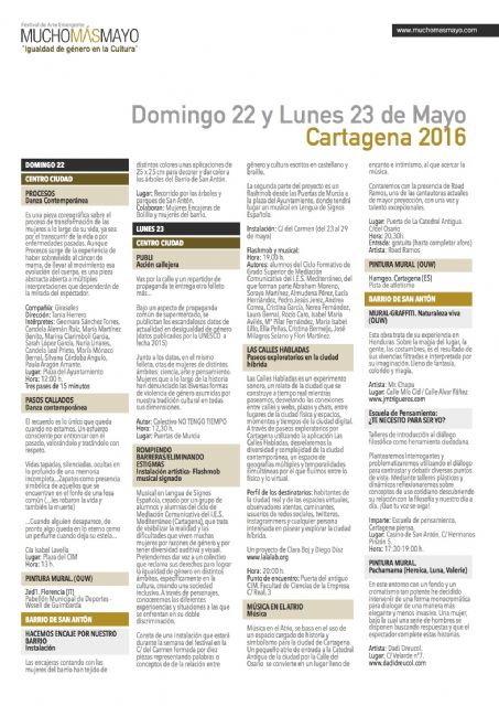 El domingo arrancará Mucho Más Mayo con danza y pintura mural - 2, Foto 2