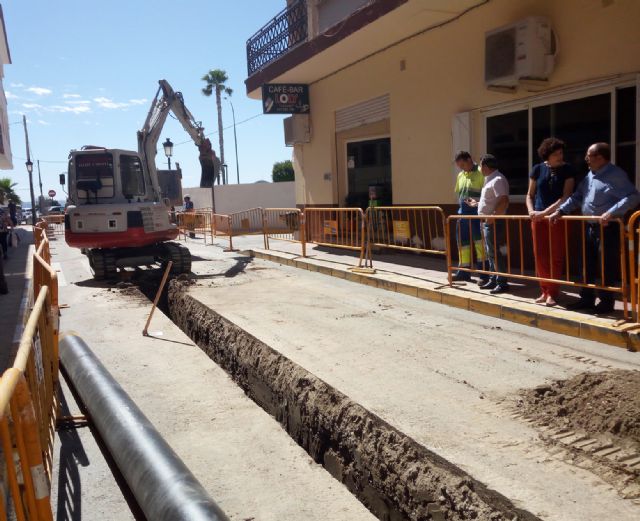 Renuevan la red de agua potable de la calle Pintor José Pérez de Puerto Lumbreras - 2, Foto 2