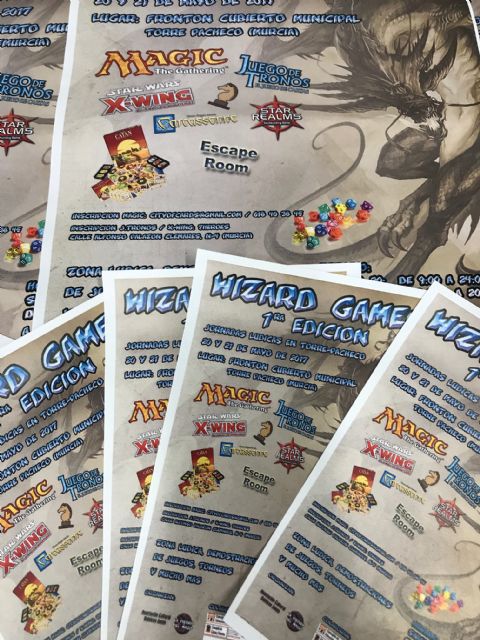 Torre-Pacheco acoge el primer torneo de juegos de mesa Wizard Games - 3, Foto 3