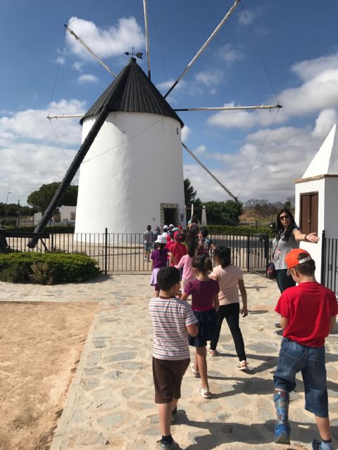 El Molino de El Pasico ha sido el protagonista de la visita de 140 escolares del Hernández Ardieta - 5, Foto 5