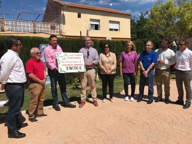 El Club Taurino de Torre-Pacheco hace entrega a PROMETEO de 2.181 euros - 3, Foto 3