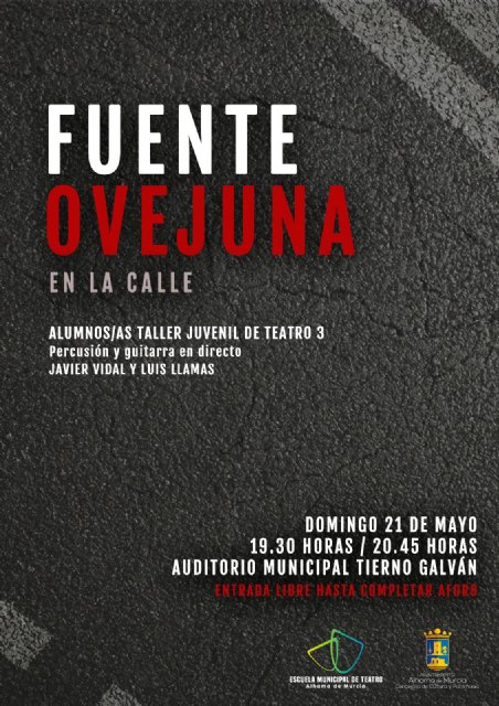El Taller Juvenil 3 de la Escuela Municipal de Teatro pondrá en escena su trabajo de fin de curso: Fuenteovejuna - 1, Foto 1