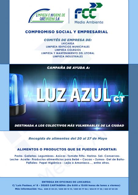Campaña de recogida de alimentos en favor de Luz Azul Cartagena - 2, Foto 2