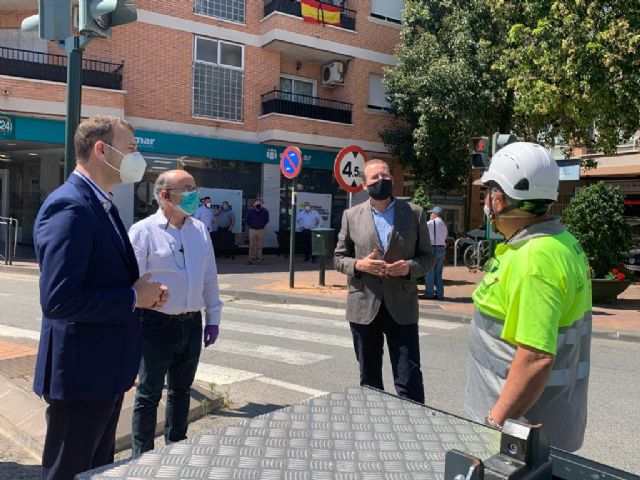 El Ayuntamiento mejora la seguridad vial de la carretera de Alcantarilla con la instalación de nuevas luminarias de bajo consumo - 1, Foto 1
