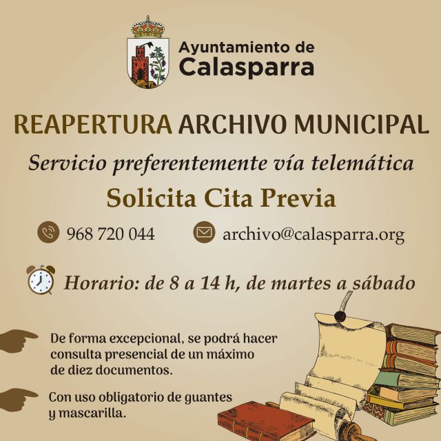 La Biblioteca y el Archivo Municipal han abierto de nuevo sus puertas en Calasparra - 2, Foto 2