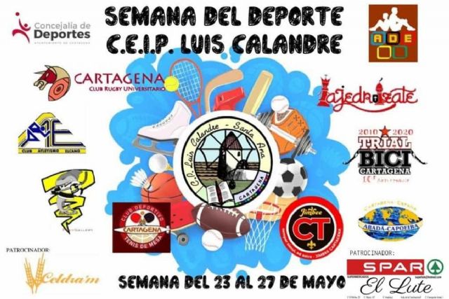 El CEIP Luis Calandre celebrará la Semana del Deporte - 1, Foto 1