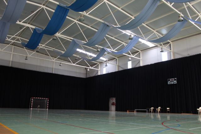 El Ayuntamiento lleva a cabo mejoras en las instalaciones del Pabellón Rural Multiusos 'Mari Carmen Romero' de El Esparragal - 1, Foto 1