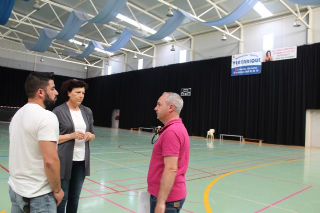 El Ayuntamiento lleva a cabo mejoras en las instalaciones del Pabellón Rural Multiusos 'Mari Carmen Romero' de El Esparragal - 2, Foto 2