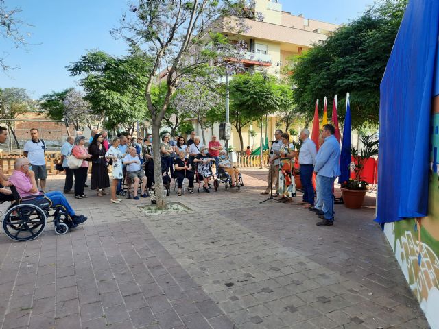 Alcantarilla dedica el jardín de La Torrica a la maestra Doña Paquita - 4, Foto 4