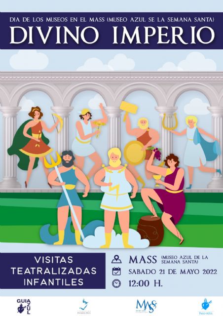 El Paso Azul celebrará la Noche de los Museos 2022 con la visita guiada 'Azul Imperial', una pieza teatral protagonizada por Nerón y la representación infantil 'Divino Imperio' - 2, Foto 2