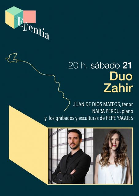 Dúo Zahir ofrece el tercer concierto del Festival Internacional de las Artes y los Sentidos ESSENTIA el sábado 21 de mayo en el Teatro Villa de Molina - 1, Foto 1