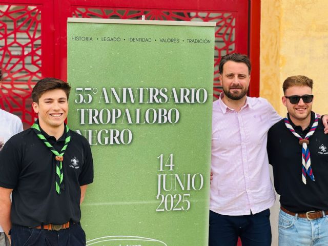 La Tropa Scout Lobo Negro de Lorca celebra su 55 aniversario con una gala conmemorativa en el Coso de Sutullena - 1, Foto 1