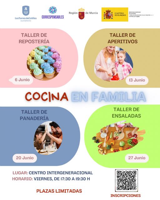 La Concejalía de Políticas Sociales organiza talleres de cocina para todas las edades - 2, Foto 2