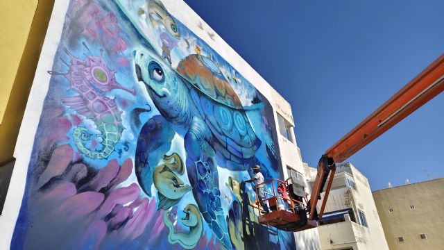 Los Alcázares muestra 50 nuevos murales que promueven la diversidad y la conciencia ambiental y social - 4, Foto 4