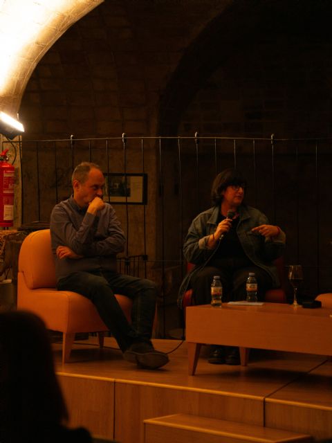 Aforo completo para el encuentro literario Hablemos de Literatura celebrado en el Museo del Vino de Bullas - 2, Foto 2