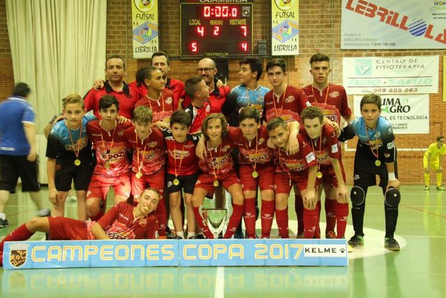 Los equipos PreBenjamín, Alevín e Infantil ElPozo FS se alzan con la Copa FFRM - 2, Foto 2