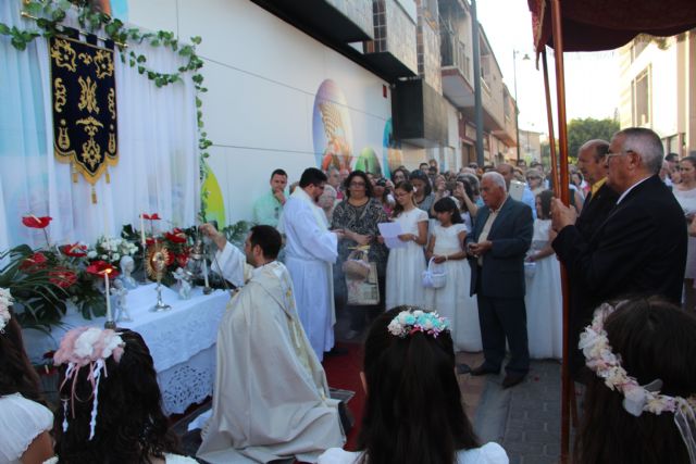 Los niños de comunión procesionan con motivo del Corpus Christi en San Pedro y Lo Pagán - 2, Foto 2