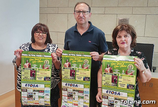Los próximos viernes y sábado, 22 y 23 de junio, se celebran las fiestas del barrio Olímpico-Las Peras-La Estación-Triptolemos, Foto 1